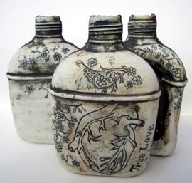 Porcelain Flasks